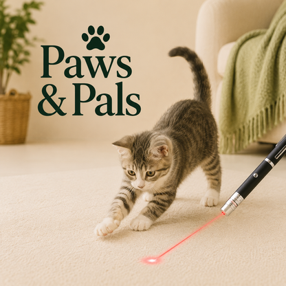 Smart Cat Chase Laser Toy - Paws and Pals